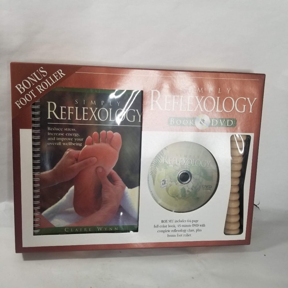 Simply Reflexology Book & DVD for Reducing Stress & Increasing Energy Bo…
